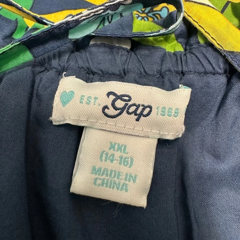 Gap Girl’s Tropical Floral Dress Sz XXL/14